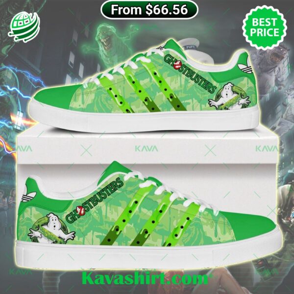 Ghostbusters Green Stan Smith Low Top Shoes