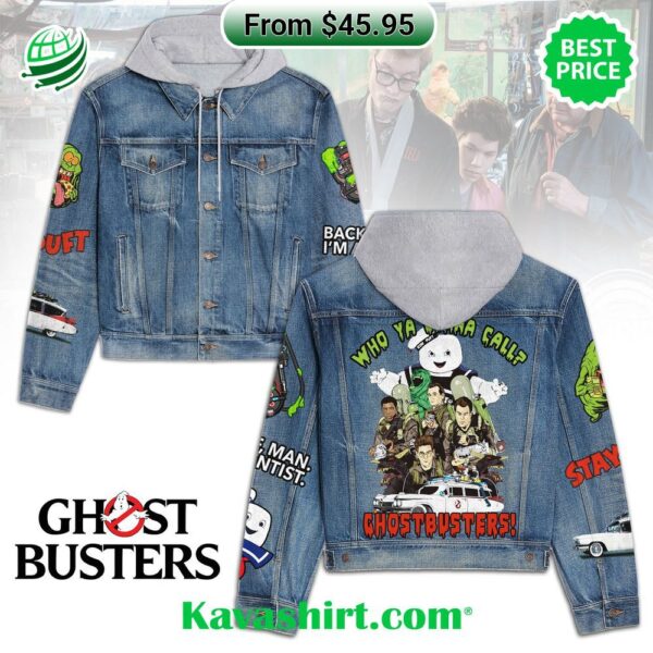 Ghostbusters Who You Gonna Call Denim Jacket