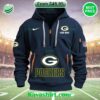 New England Patriots Nike Custom Half Zip Heavy Hoodie New England Patriots Nike Custom Half Zip Heavy Hoodie