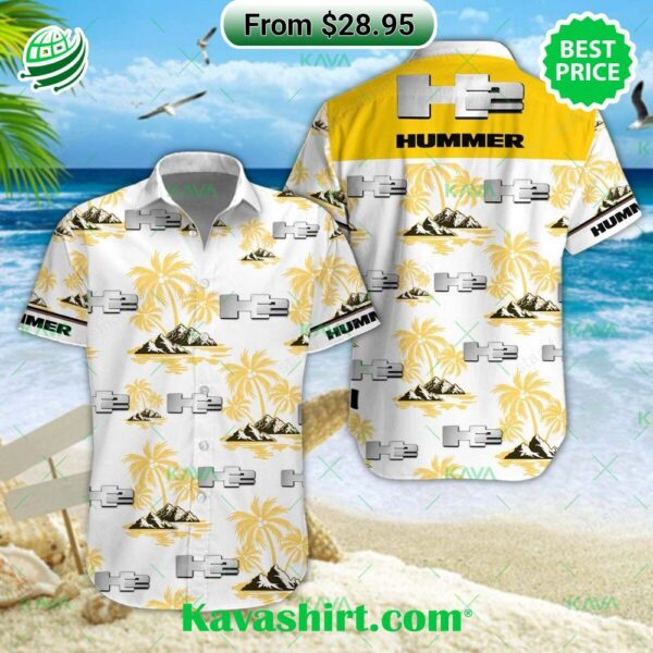 H2 Hummer Hawaiian Shirt, Shorts