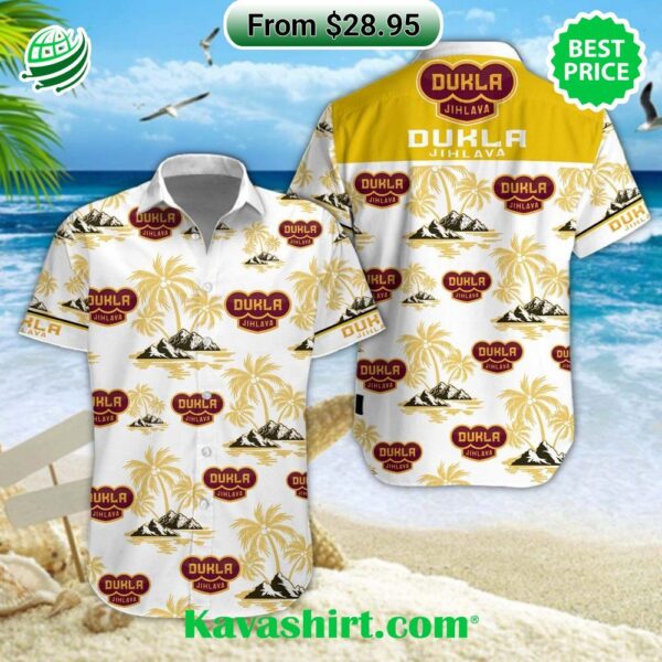 HC Dukla Jihlava Hawaiian Shirt, Shorts