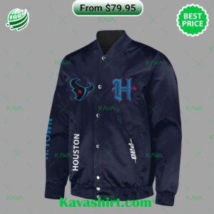 Houston Texans H TOWN New Logo Bomber Jacket