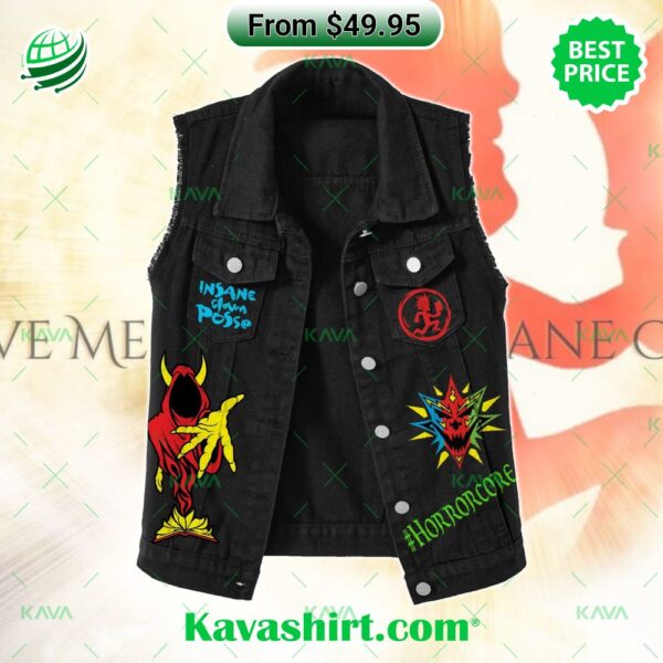 Insane Clown Posse I’m Insane Like A Clown Posse 2D Sleeveless Denim Jacket