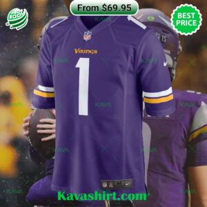 J.J. McCarthy Minnesota Vikings Nike 2024 NFL Draft First Round Pick Player Game Jersey