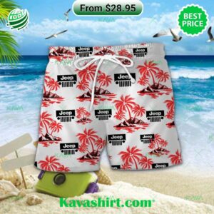 Jeep Wrangler Hawaiian Shirt, Shorts