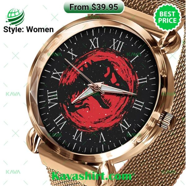 Jurassic Park Stainless Steel Watch