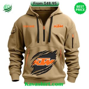 KTM Custom Half Zip Heavy Hoodie