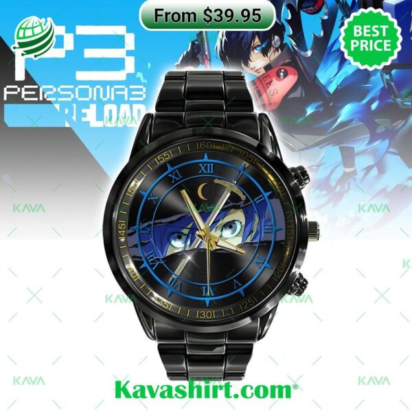 Makoto Yuki Persona 3 Reload Stainless Steel Watch