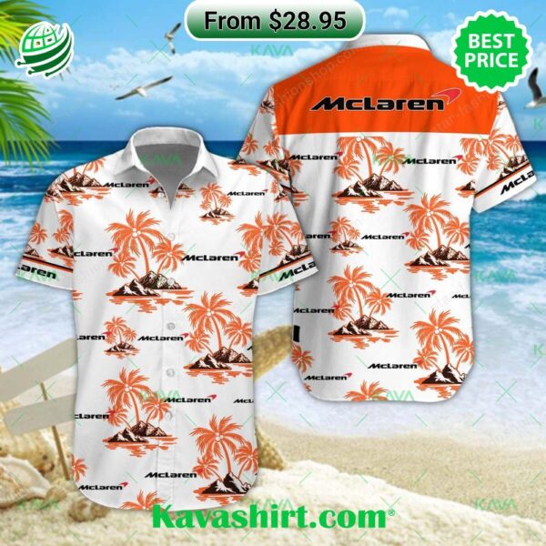 McLaren Hawaiian Shirt, Shorts