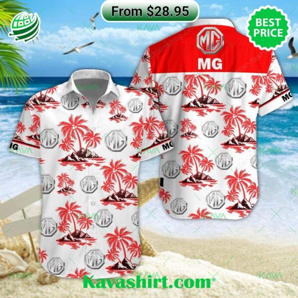 MG Car Hawaiian Shirt, Shorts