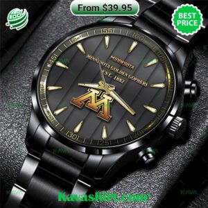 Minnesota Golden Gophers Stainless Steel Watch