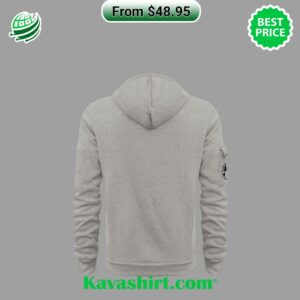 Minnesota Wild Grey Half Zip Heavy Hoodie