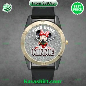 Minnie Mouse Custom Silica Watch