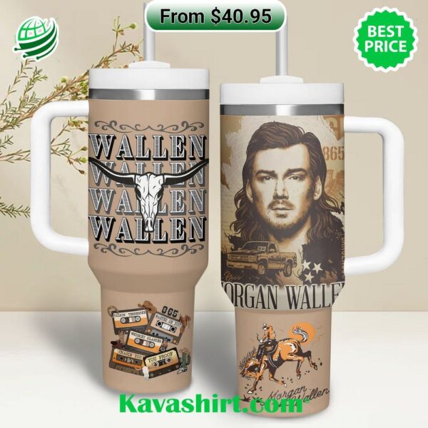 Morgan Wallen Cowboy Stanley Cup Tumbler