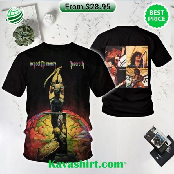 Nazareth Expect No Mercy Album Cover Shirt