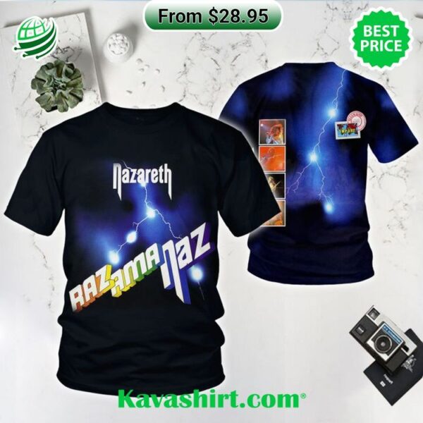 Nazareth Razamanaz Album Cover Shirt