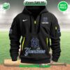 New York Yankees Custom Half Zip Heavy Hoodie
