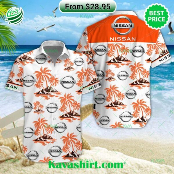 Nissan Hawaiian Shirt, Shorts