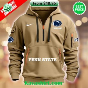 Penn State Lady Lions Custom Half Zip Heavy Hoodie