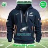 Atlanta Falcons Nike Custom Half Zip Heavy Hoodie Atlanta Falcons Nike Custom Half Zip Heavy Hoodie