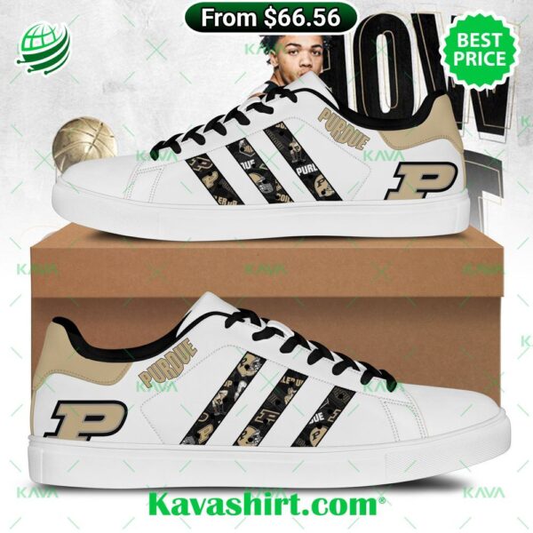 Purdue Men’s Basketball Stan Smith Low Top Shoes