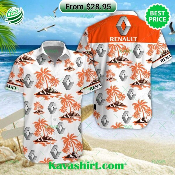 Renault Hawaiian Shirt, Shorts