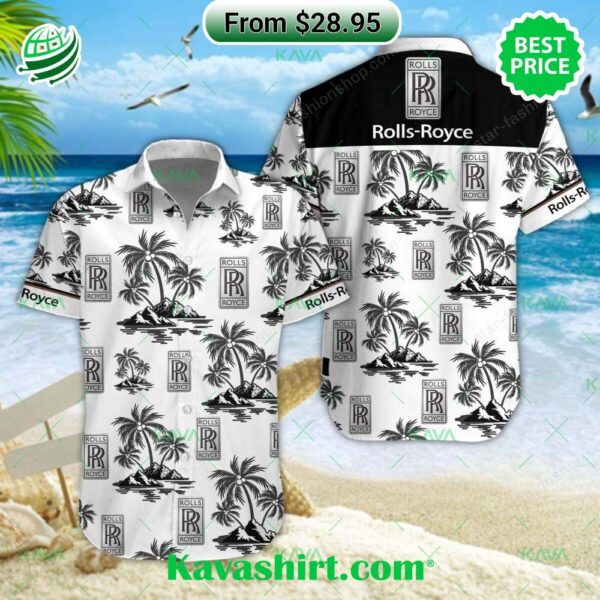 Rolls Royce Hawaiian Shirt, Shorts