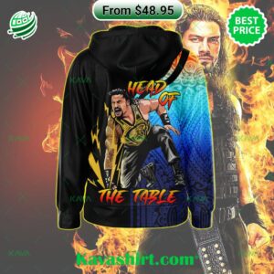 Roman Reigns WWE Head Of The Table Zip Hoodie