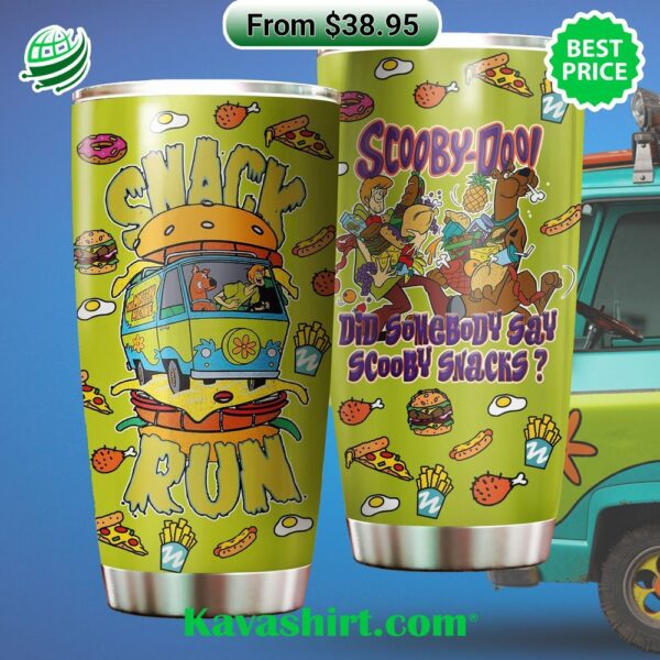 Scooby-Doo Did Somebody Say Scooby Snacks Tumbler