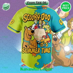 Scooby-Doo It’s Summertime Custom Baseball Jersey