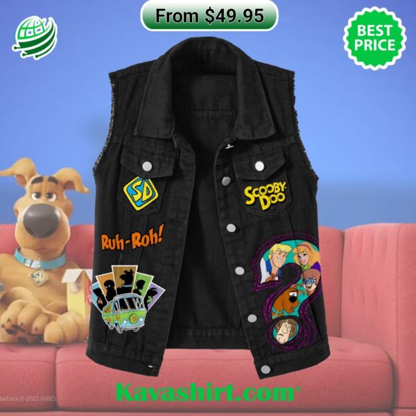 Scooby-Doo Where Are You 2D Sleeveless Denim Jacket