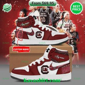South Carolina Gamecocks women’s basketball Custom Air Jordan 1