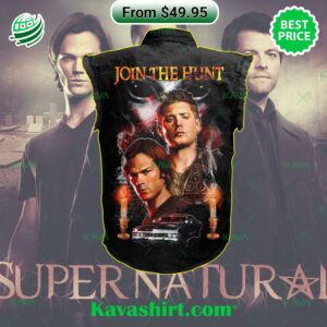 Supernatural Join The Hunt 2D Sleeveless Denim Jacket