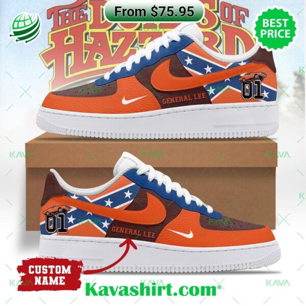 The Dukes Of Hazzard Custom Air Force 1