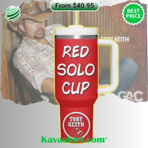 Toby Keith Raise A Solo Cup For A Legend, Red Solo Cup Tumbler Toby Keith Raise A Solo Cup For A Legend, Red Solo Cup Tumbler