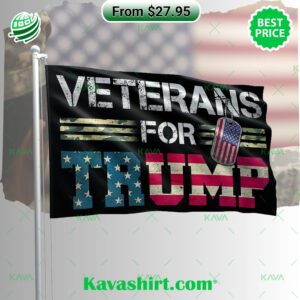 Veterans For Trump US Flag Veterans For Trump US Flag