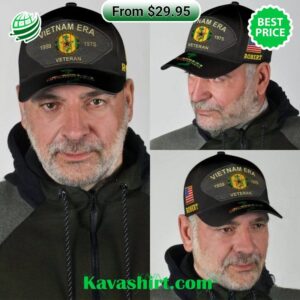 Vietnam Veteran, Vietnam Era Custom Cap
