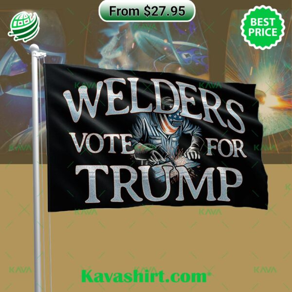 Welders Vote For Trump Flag