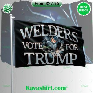 Welders Vote For Trump Flag