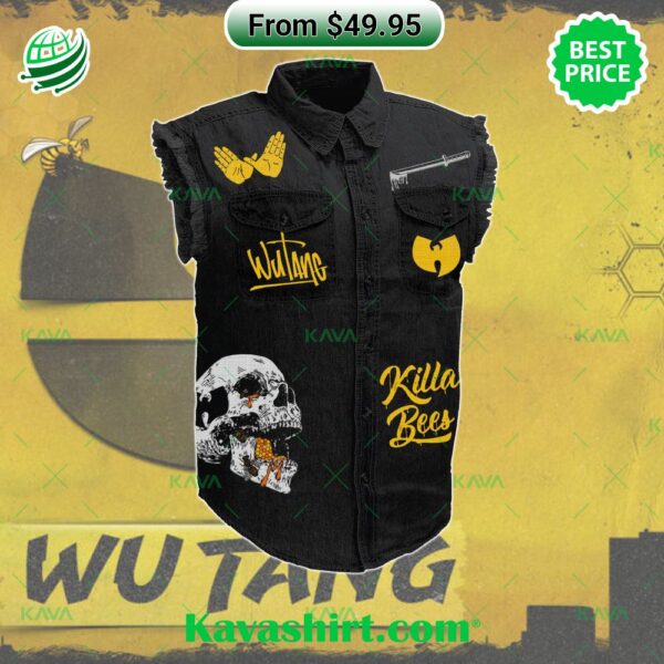 Wu-Tang Clan Killer Bees Protect Ya Neck 2D Sleeveless Denim Jacket