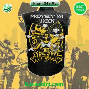 Wu-Tang Clan Killer Bees Protect Ya Neck 2D Sleeveless Denim Jacket