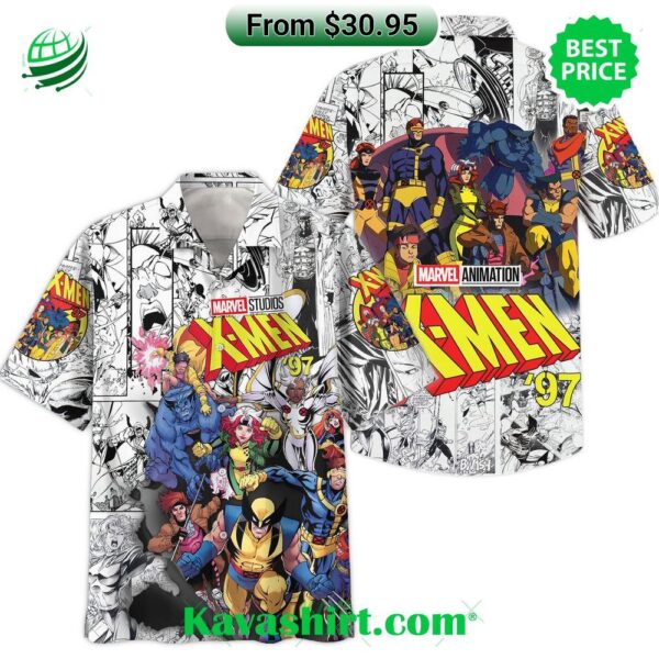 X-Men Marvel Animation Hawaiian Shirt