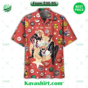 Zap That Thirst Nuka Cola Vault Boy Approved Hawaiian Shirt