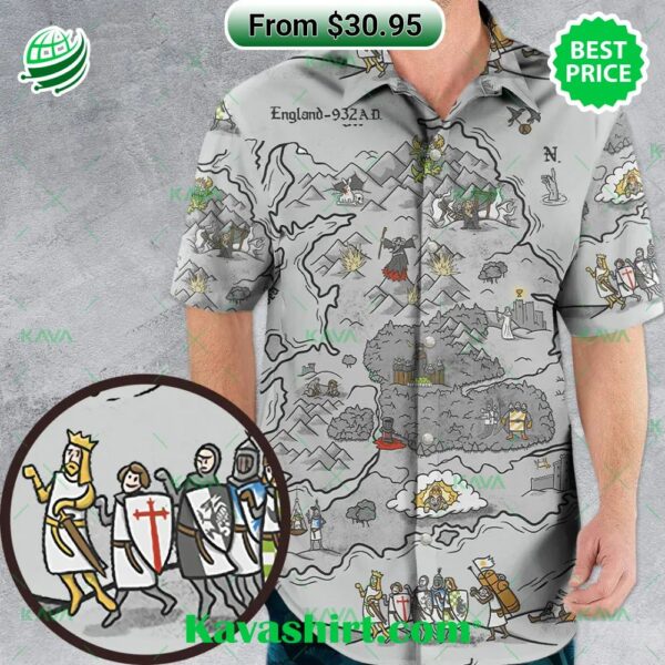 England 932AD Monty Python and the Holy Grail Hawaiian Shirt