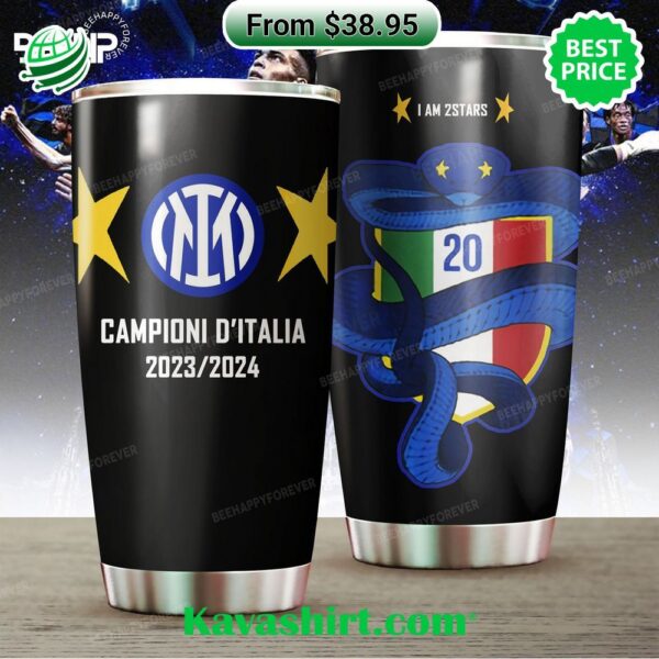 Inter Milan Campioni D’Itali 2023 2024 Tumbler