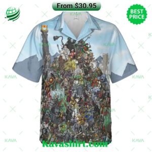 Mountain of Mayhem The Lord of The Rings Hawaiian Shirt