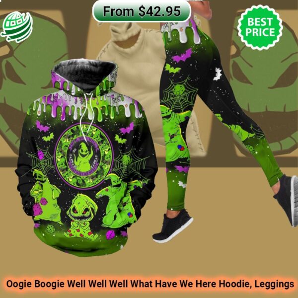 Oogie Boogie Well Well Well What Have We Here Hoodie, Leggings