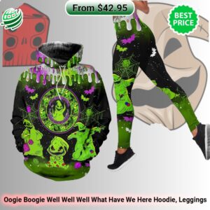 Oogie Boogie Well Well Well What Have We Here Hoodie, Leggings